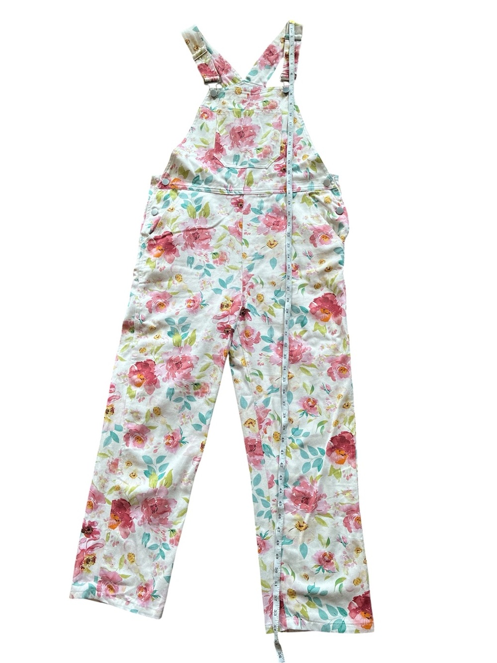 Storia Pink Rose 100% Cotton Overalls. Size Small. - Picture 11 of 16